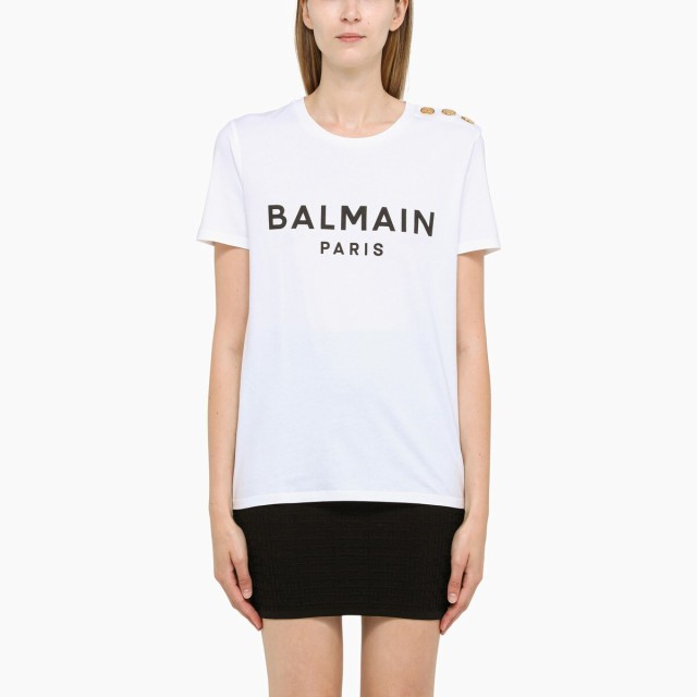 BALMAIN バルマン White トップス レディース 秋冬2022 YF1EF005BB02/L_BALMA-GAB 【関税・送料無料】【ラッピング無料】 ff