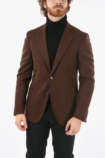 CORNELIANI コルネリアーニ Brown ジャケット 82XZ79 8866327 033 メンズ CC COLLECTION  HALF-LINED REWARD BLAZER WITH PATCH POCKET AN