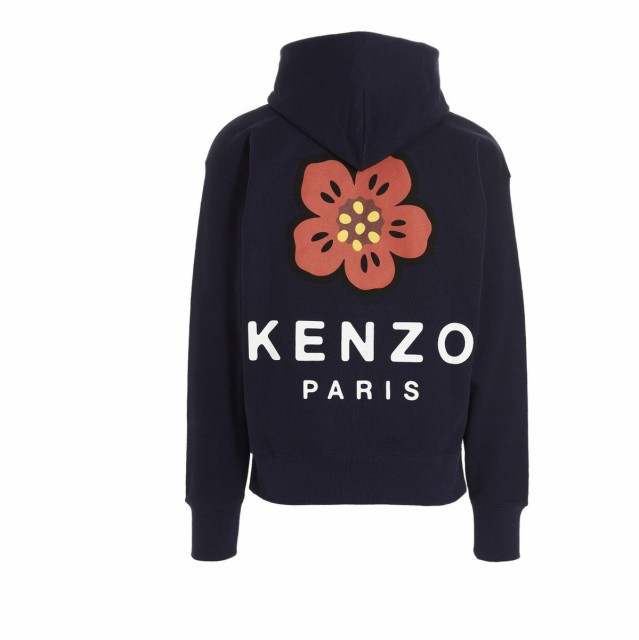 KENZO ケンゾー Blue Poppy Flower hoodie トレーナー メンズ 秋冬2022 FC65SW4604ME77 【関税・送料無料】【ラッピング無料】 ju