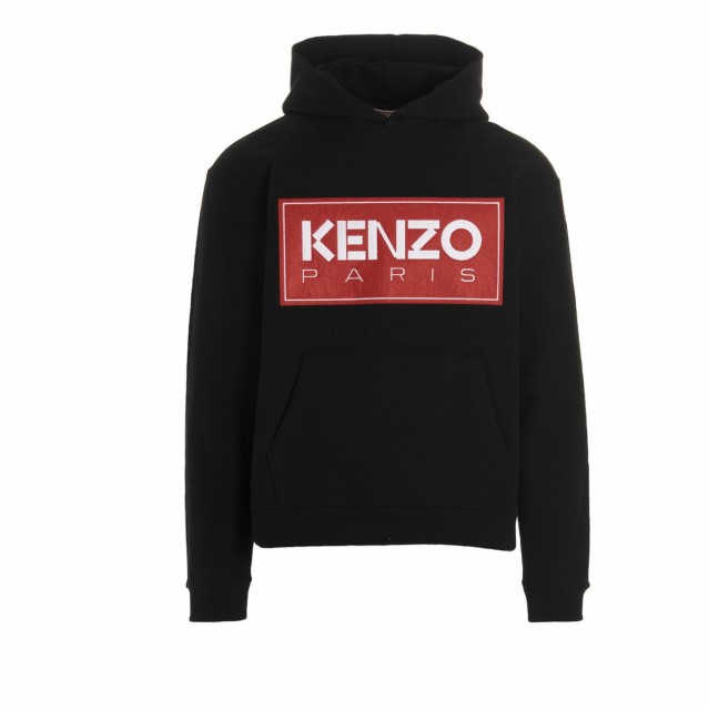 KENZO ケンゾー Black Box Logo hoodie トレーナー メンズ 秋冬2022 FC65SW4174ME99J 【関税・送料無料】【ラッピング無料】 ju