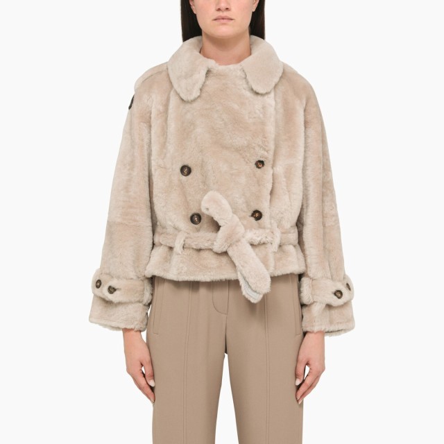 BRUNELLO CUCINELLI ブルネロクチネリ Beige コート レディース 秋冬2022 MPMFS2942FU/L_CUCIN-C8471 【関税・送料無料】【ラッピング無