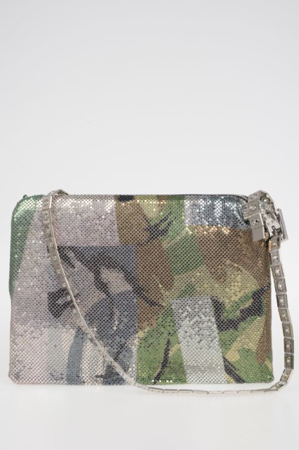 KENZO ケンゾー Multicolor バッグ F752SA998M0534 レディース CAMOUFLAGE METAL MESH SHOULDER BAG 【関税・送料無料】【ラッピング無料