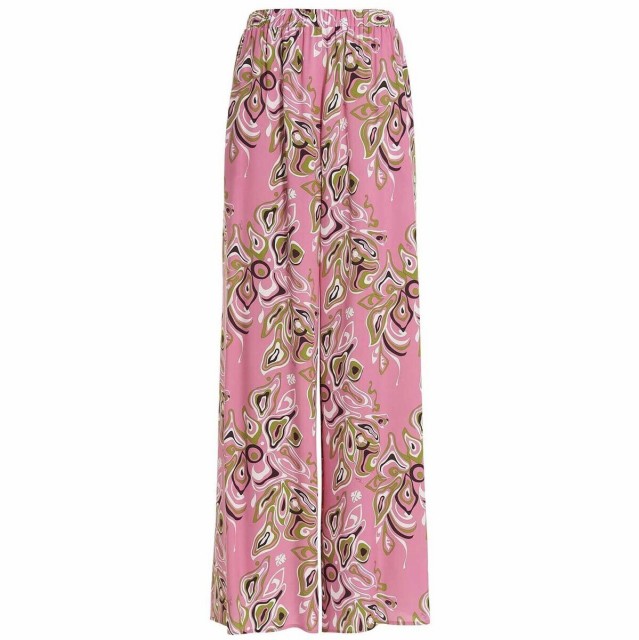 EMILIO PUCCI エミリオ プッチ Pink All-over print viscose pants. スイムウェア レディース 春夏2022 2HWT052H773014 【関税・送料無料