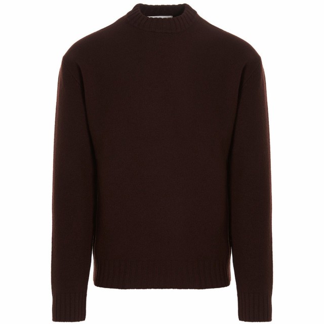 JIL SANDER ジル サンダー Bordeaux Boiled wool sweater ニットウェア メンズ 秋冬2022 J21GP0002J14506206 【関税・送料無料】【ラッピ