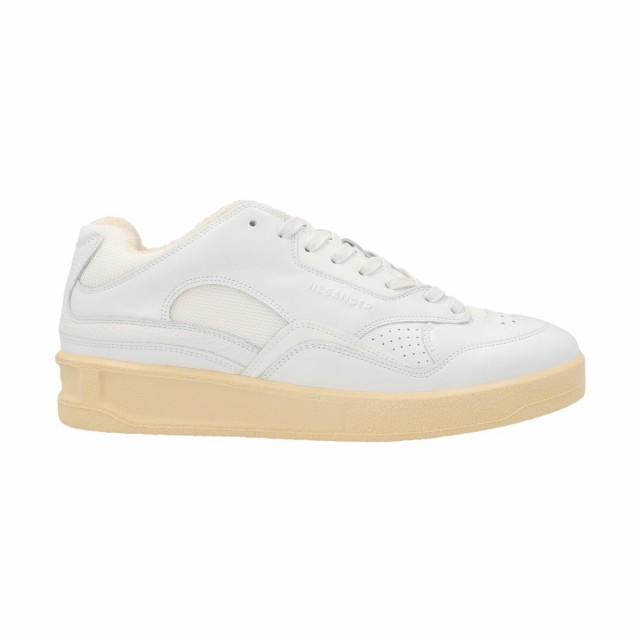 JIL SANDER ジル サンダー White Low-top sneakers スニーカー メンズ 春夏2022 JSMU860009MUZ00004N100 【関税・送料無料】【ラッピング