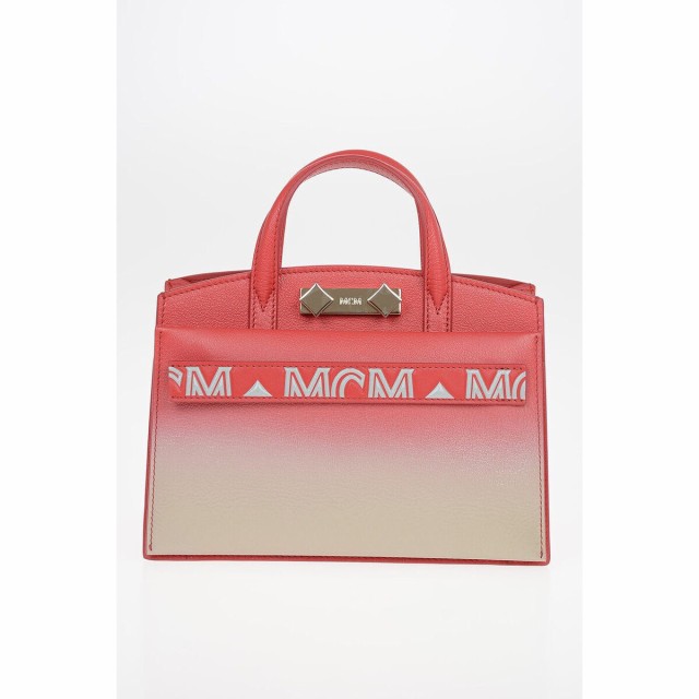 MCM エムシーエム Red バッグ MWT ASDA02 FJ001 レディース LEATHER MINI TOP HANDLE MILANO BAG WITH REMOVABLE SHOULDER S 【関税・送