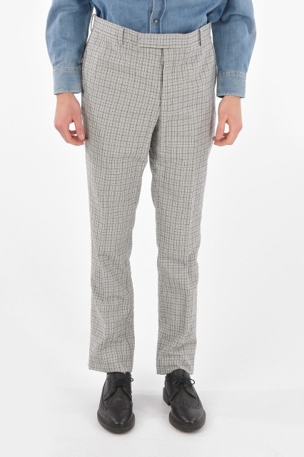 THOM BROWNE トム ブラウン Gray パンツ MTU187A07683035 メンズ HIDDEN FASTENING GRAPH CHECK PANTS 【関税・送料無料】【ラッピング無