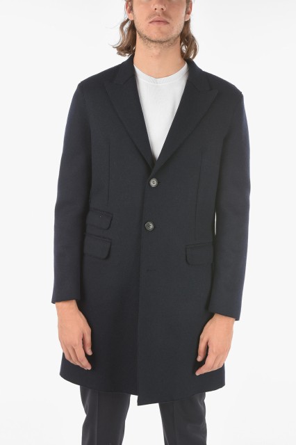 NEIL BARRETT ニール バレット Blue コート PBCA189Z H010 466 メンズ RAW CUT EDGED S.B RAW CUT UNLINED COAT 【関税・送料無料】【ラ