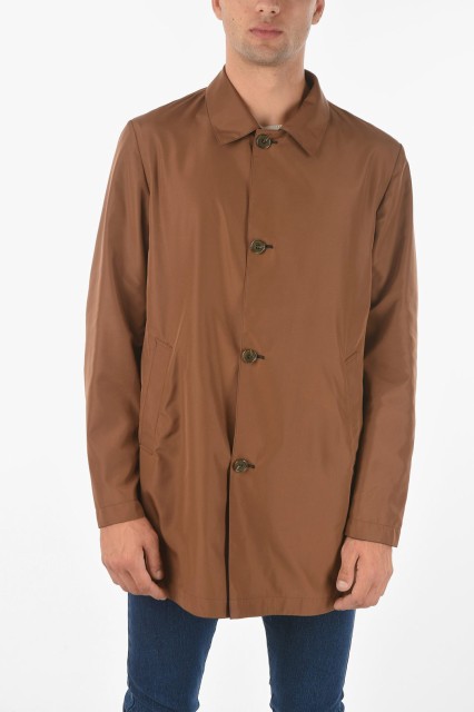 CORNELIANI コルネリアーニ Brown コート 8335R9 9120191 001 メンズ ID REVERSIBLE GIADA NYLON TRENCH 【関税・送料無料】【ラッピング