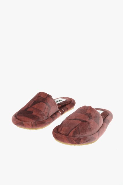 MAISON MARGIELA メゾン マルジェラ Red フラットシューズ S40WX0090 P3632 H5796 レディース MM6 PADDED SLIPPERS WITH RUBBER SOLE 【