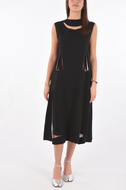 MAISON MARGIELA メゾン マルジェラ Black ドレス S29CT0862 S49922 962 レディース MM0 SHIFT DRESS WITH CUT OUT DETAILS 【関税・送料