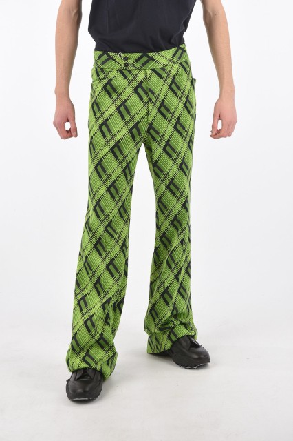 MAISON MARGIELA メゾン マルジェラ Green パンツ S30KA0538 S23443 001F メンズ MM10 GEOMETRIC PATTERNED PANTS 【関税・送料無料】【