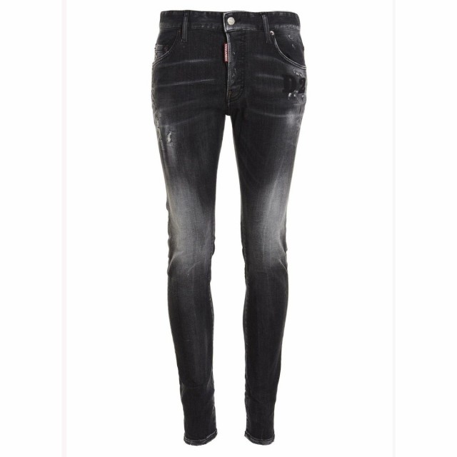 DSQUARED2 ディースクエアード Black ‘Super Twinky’ jeans デニム メンズ 秋冬2022 S74LB1181S30503900 【関税・送料無料】【ラッピ