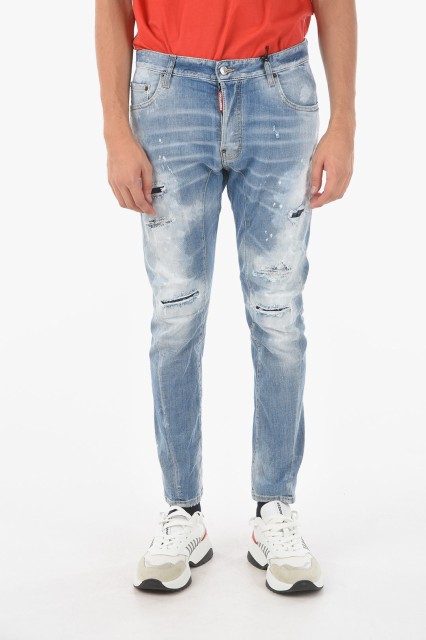 DSQUARED2 ディースクエアード Blue デニム S74LB0977 S30664 470 メンズ 5 POCKET TIDY BIKER VINTAGE EFFECT DENIMS 【関税・送料無料