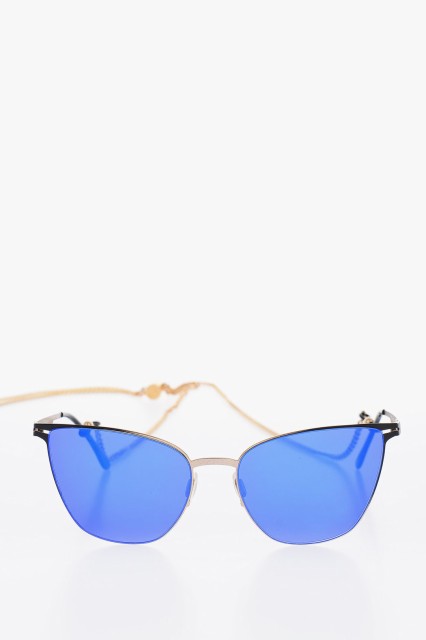 MAISON MARGIELA メゾン マルジェラ Blue サングラス・メガネ S62UU0010 S11847 961 レディース MM6 ADJUSTABLE STRAP WAYFARER SUNGLASS