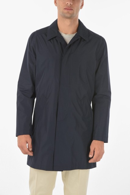 CORNELIANI コルネリアーニ Blue コート 8135T2 8120133 001 メンズ ID HIDDEN BUTTONING CAPRICE NYLON TRENCH 【関税・送料無料】【ラ