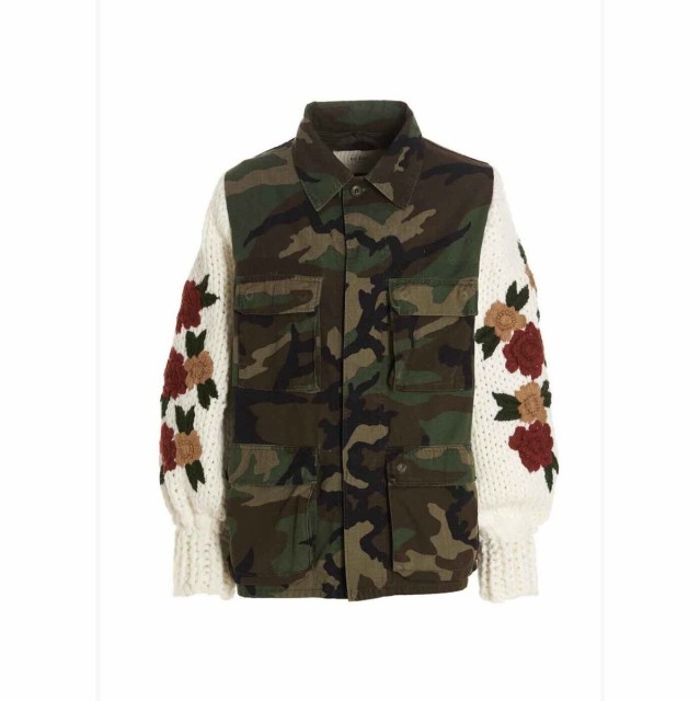 TU LIZE Multicolor Army of Love’ overshirt ジャケット レディース 秋冬2022 TZWAL009BIANCO 【関税・送料無料】【ラッピング無料】 j