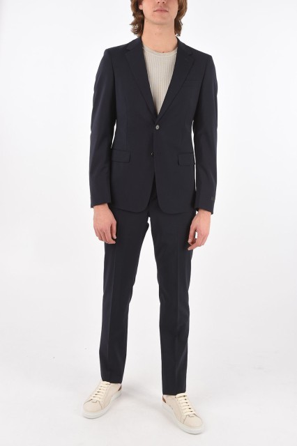 PRADA プラダ Blue スーツ UAF4201IEAF0124 メンズ 2 BUTTON SUIT WITH FLAP POCKETS 【関税・送料無料】【ラッピング無料】 dk