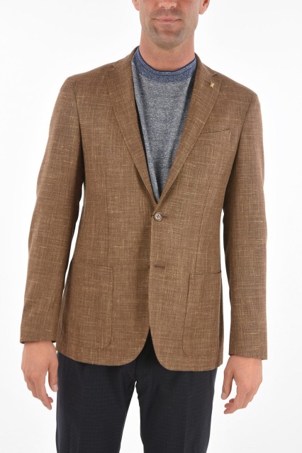 CORNELIANI コルネリアーニ Brown ジャケット 89XR47 9288265 034 メンズ CC COLLECTION SOLID COLOR SIDE VENTS RIGHT BLAZER 【関税・