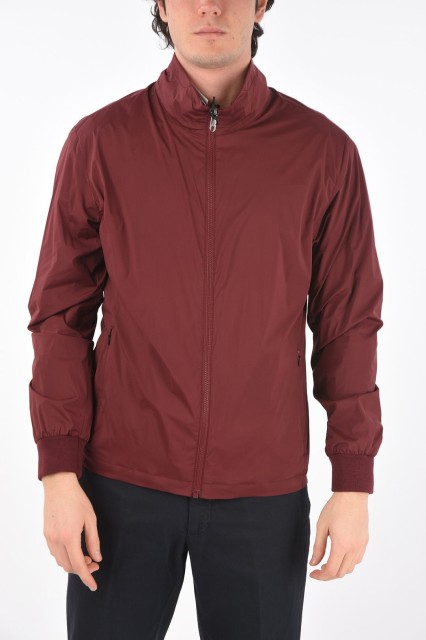 ERMENEGILDO ZEGNA エルメネジルド ゼニア Burgundy ジャケット ZZT052 VW044 P08 メンズ ZZEGNA NYLON JACKET WITH ZIP CLOSURE 【関税