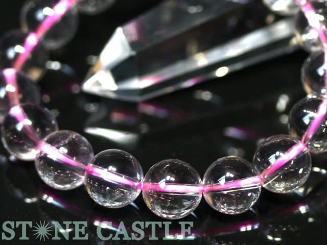 第1位獲得 高級一点物 天然石 ブレスレット ピンクエンジェルラダークォーツ 約11 5 12mm No 04 鑑別済 ケース付 パワーストーン 母の 輝く高品質な Olsonesq Com