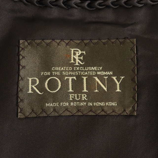 極美品☆ROTINY ロティニー MINK パステルミンク 本毛皮コート