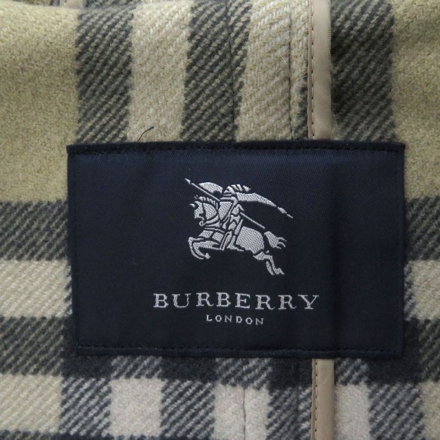 BURBERRY - 良品□バーバリーロンドン 裏地ノバチェック柄 フード入り