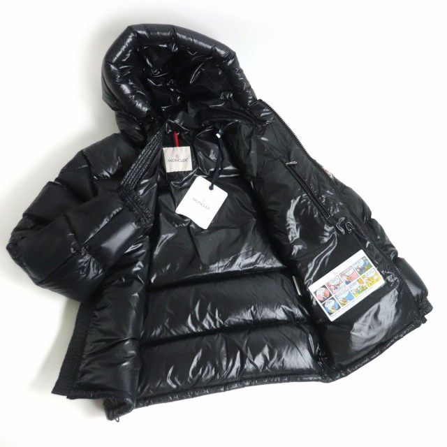 未使用品 20-21AW MONCLER/モンクレール ECRINS GIUBBOTTO ロゴワッペン フーデッド WZIP ダウンジャケット