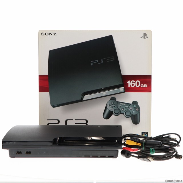 【中古即納】[本体][PS3]プレイステーション3 PlayStation3 チャコール・ブラック HDD160GB(CECH-2500A