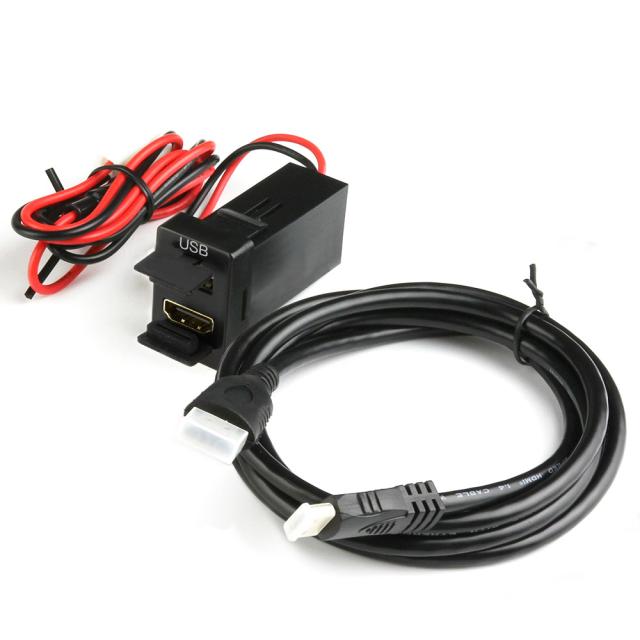 トヨタ車 Minihdmiケーブル付き Usbポート Hdmi入力 スイッチホール Usb増設 充電 音楽 ナビ連携 ブルーled点灯 約33 5mm 22 5mmの通販はau Pay マーケット ａｕｔｏ ｔｏｋｕｔｏｙｏ 商品ロットナンバー