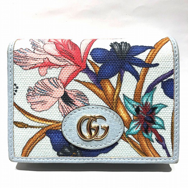 最安値級価格 577347 日本限定品 フローラ GUCCI グッチ 0416 レディース【中古】 2つ折り財布 - その他財布 -  www.ustavnisud.me