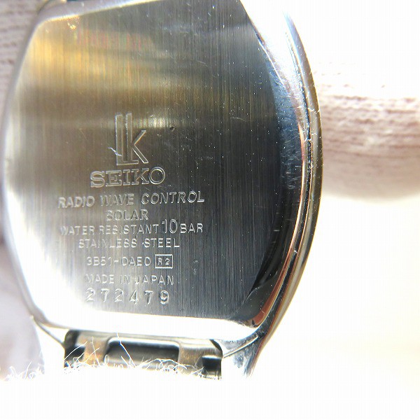ベルトキズ セイコー 腕時計 レディースの通販はau PAY マーケット - ワンダープライス｜商品ロットナンバー：512668534 ルキア 3B51-0AE0 電波ソーラー ピンク文字盤 時計 ください