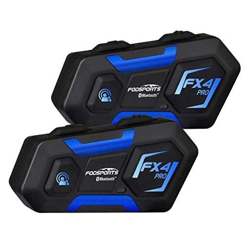 fodsports インカム fx4 pro バイク インカム 4riders 同時通話 400m通信距離 インカム バイク bluetooth 5.0 音楽聴き fmラジオhi-fi音