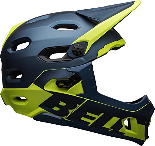 オンラインストア早割 BELL Super DH MIPS Adult Mountain Bike Helmet - MatteGloss BlueHi-Viz 2022 Medium 55-59 cm並行輸入品
