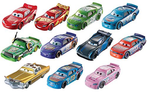 純正在庫 マテル コレクション 11パック ミニカー ダイキャスト カーズ3 Mattel クロスロード ミニカー 155 デザートレース デザートレース 日本クリアランス