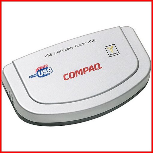 COMPAQ USBFW 7-Port USB 20 FireWire Combo Hub並行輸入品