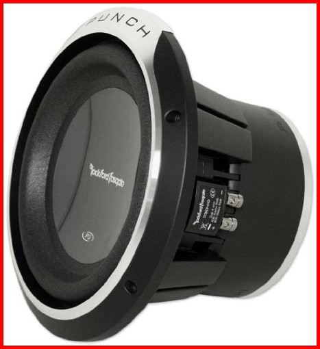 2 ROCKFORD FOSGATE P3D4-10 10 2000W Car Audio Subwoofers Sub Woofer P3D410並行輸入品