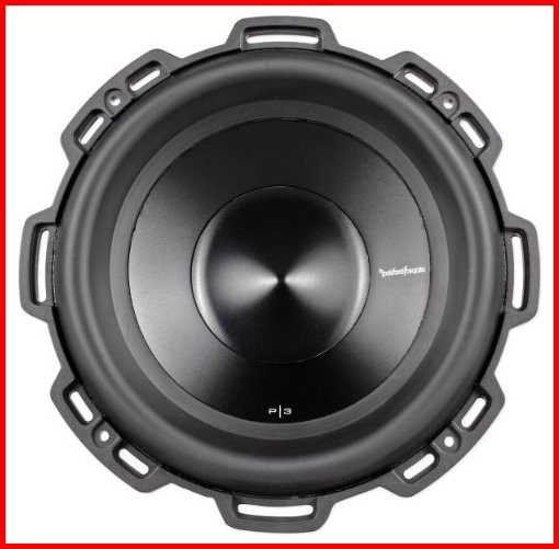 Brand New Rockford Fosgate Punch P3D4-10 10 1000 Watt Peak 500 Watt RMS Dual 4 Ohm Car Subwoofer with Anodized Aluminum Con