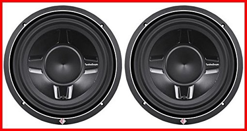 Rockford Fosgate P3SD4-10 Punch 10inch 4-Ohm DVC Subwoofer ロックフォード フォズゲート 薄型並行輸入