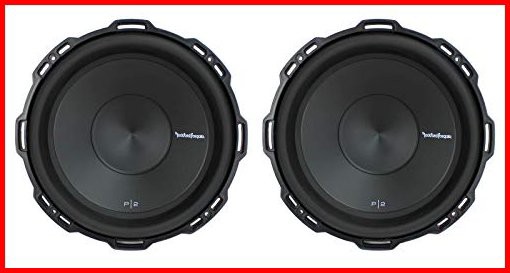 2 Rockford Fosgate P2D2-12 12 1600Watt 2-Ohm Punch Series Car Audio Subwoofers並行輸入品