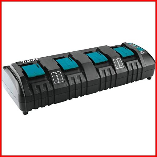 Makita DC18SF 18V Lithium-Ion Rapid Optimum 4-Port Charger 1-PackBlack並行輸入品