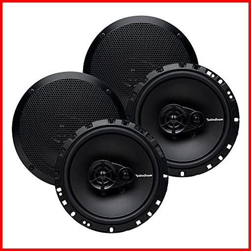 4 New Rockford Fosgate R165X3 65 180W 3 Way Car Audio Coaxial Speakers Stereo by Rockford Fosgate並行輸入品