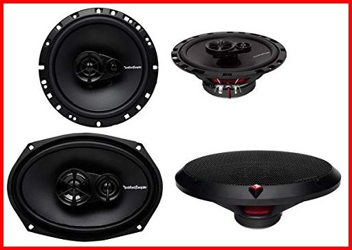 Rockford Fosgate R169X3 6x9 260W 3 Way R165X3 65 3 Way Car Speakers Coaxial by Rockford Fosgate並行輸入品