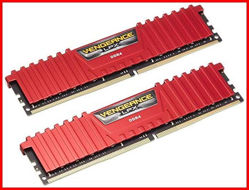 CORSAIR DDR4 デスクトップPC用 メモリモジュール VENGEANCE LPX Series 16GB2枚キット CMK32GX4M2A2666C16R