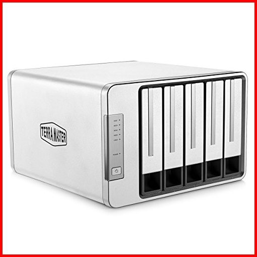 TerraMaster D5-300 USB3020 RAID HDD ケース HDD5台用 USB Type C 2535インチ HDD 5ドライブモデル RAID0RA