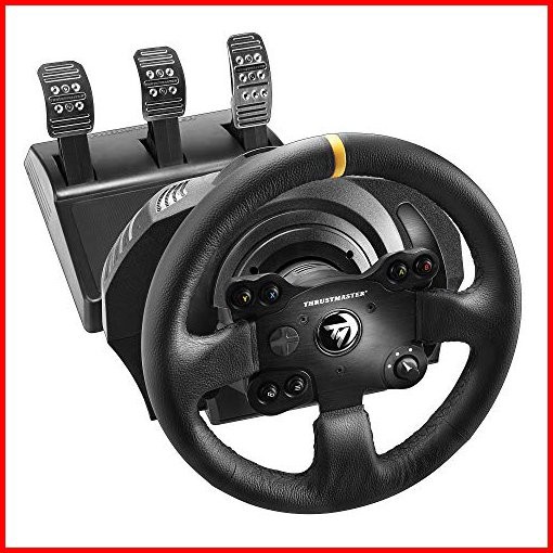 Thrustmaster TX Racing Wheel Leather Edition Xbox OnePC DVD並行輸入品