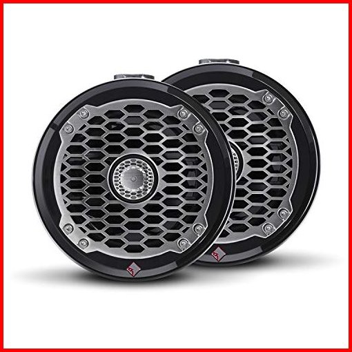 2 Rockford Fosgate pm2652W-mb 65 340W Marine Mini Wakeboardスピーカーカバー並行輸入品