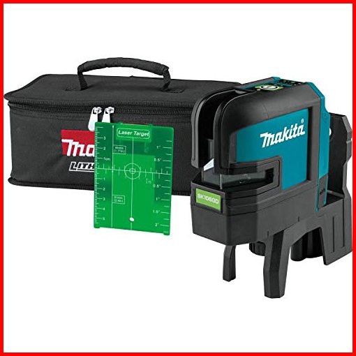 Makita SK106GDZ 12V CXT Self-Level Cross-Line4 Pt Green Laser並行輸入品