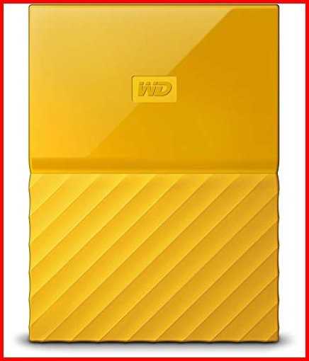 WD ポータブルHDD 4TB USB30 イエロー 暗号化 パスワード保護 3年保証 My Passport WDBYFT0040BYL-WESN並