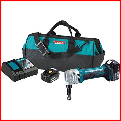 Makita XNJ01T 18V LXT Lithium-Ion Cordless 16 Gauge Nibbler Kit 50Ah並行輸入品